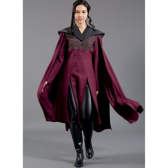 McCalls M7854 6 to 14 Costume Dress, Cloak Cosplay Steampunk Sewing Pattern GoT - Picture 5 of 9